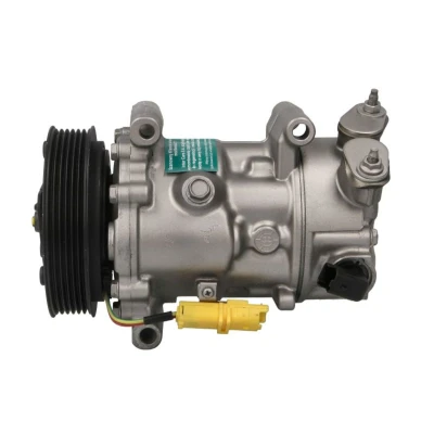 Abbildung von TEAMEC 8608502 Kompressor SD6C12 12 PAG 46 PEUGEOT: 508 I SW Box Body / Estate, 208 Hatchback, 5008 I, CITROËN: C4 Grand Picasso, C5 III Estate