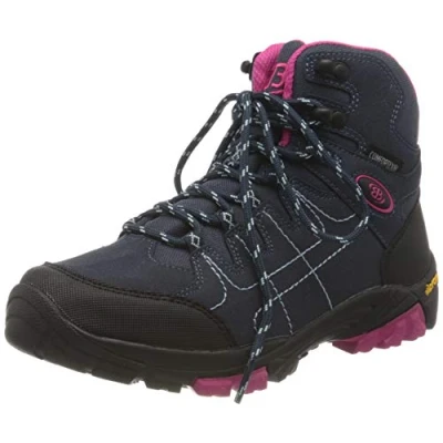 Abbildung von Brütting Mädchen Mount Shasta Kids Hi Cross Laufschuh, Marine/ Pink/ Türkis, 36 EU