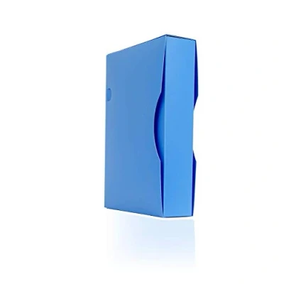 Abbildung von A4 Präsentationsmappe Aktenmappe mit 150 Hüllen 300/Seiten Aufbewahrungsbox Portfoliomappe Kunststoffhüllen Polytaschenmappe by ARPAN(blau)