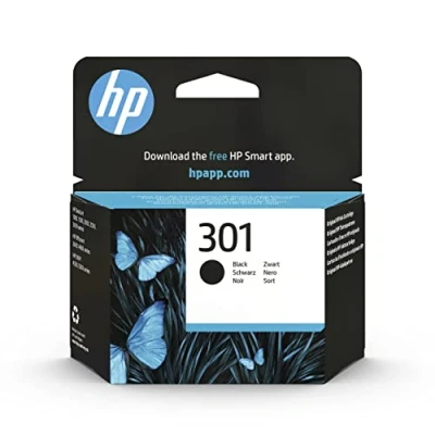 Abbildung von HP 301 (CH561EE) Original Druckerpatrone Schwarz für DeskJet 10xx, 15xx, 20xx, 25xx, 30xx, ENVY 45xx, 55xx, OfficeJet 26xx, 46xx Tintenstrahldrucker