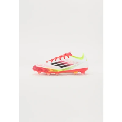Abbildung von adidas Performance F50 PRO FIRM Ground Fußballschuhe Naturrasen, Herren, Größe: 45 1/3, White/core black/solar yellow Schuhe
