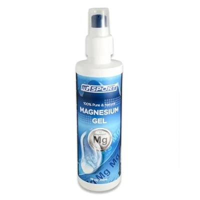 Abbildung von MgSport Hochdosiertes Magnesium Gel hilft bei Muskel und Beinkrämpfen, aus dem Toten Meer gegen Restless Legs Syndrom, für Erholsamen Schlaf Weniger Jucken &amp; Brennen als Magnesiumöl