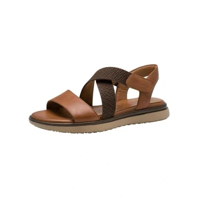 Abbildung von Tamaris Plateausandalette, Damen, Größe: 39, Nut Schuhe