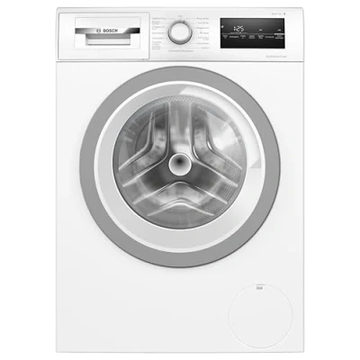 Abbildung von Bosch WAN28K23, Serie 4, Waschmaschine, 1 8kg, 1400 UpM, Maximale Energie und Wasserersparnis, Hygiene Plus, Speed Perfect, Nachlegefunktion, AquaStop, Amazon Exclusive Edition