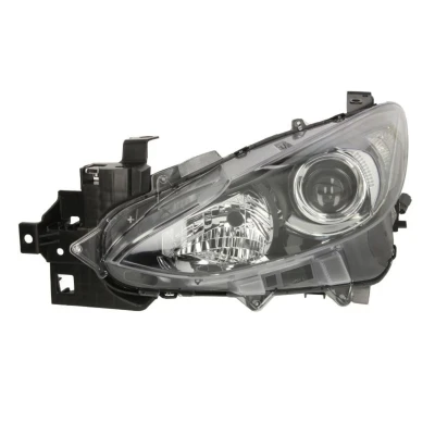 Abbildung von TYC 20 14426 15 2 Scheinwerfer links H11, H15 mit Tagfahrlicht für Rechtsverkehr ohne Elektromotor MAZDA: 3 Hatchback