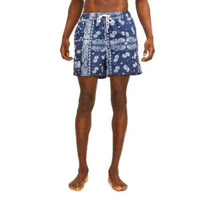 Abbildung von JACK&amp;JONES Herren JPSTFIJI JJSWIM Bandana SS24 LY Badeshorts, Navy Blazer, 50