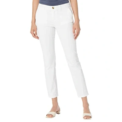 Abbildung von Tommy Hilfiger Damen Hampton Chino Pant SOLID Unterhose, weiß, 40 (Herstellergröße 8)