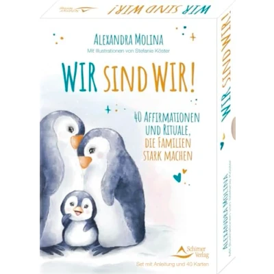 Abbildung von Wir sind wir! 40 Affirmationen und Rituale, die Familien stark machen: Set mit Anleitung Karten