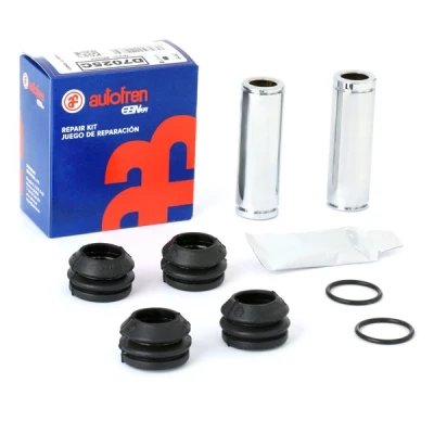 Abbildung von AUTOFREN SEINSA D7025C Führungshülsensatz, Bremssattel PEUGEOT: 206 Hatchback, 106 II RENAULT: CLIO 2, 2 Kasten, HONDA: CR V