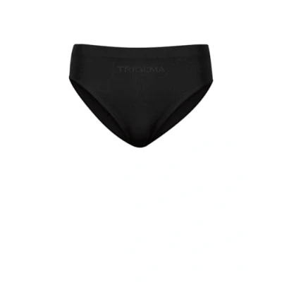 Abbildung von Trigema Damen 512310 Slip, Schwarz (Schwarz 008), L EU