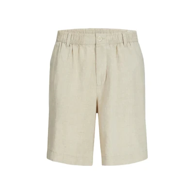 Abbildung von Jack &amp; Jones Premium Stbill Lawrence Shorts, Herren, Größe: Small, Beige