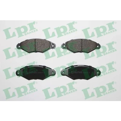 Abbildung von LPR 05P662 Bremsbelagsatz RENAULT: Kangoo I Express,