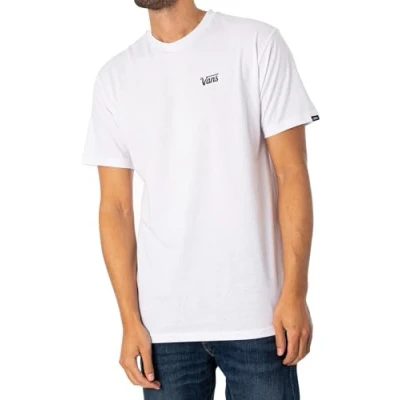 Abbildung von Vans Herren Mini Script T Shirt, Weiß, S