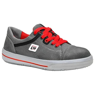Abbildung von ELTEN Sicherheitsschuhe VINTAGE Lady Low ESD S3, Damen, Leder, Stahlkappe, leicht, sportlich, Grau, Größe: 39