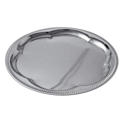 Abbildung von Partyplatte verschiedene Formen, Metall