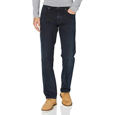 Abbildung von camel active Relaxed Jeans Fit, Herren, Größe: 46x32, Indgo dark blue used