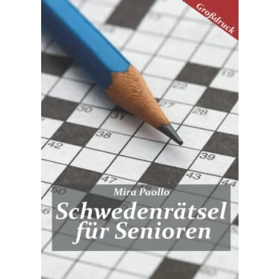 Abbildung von Schwedenrätsel für Senioren: Kreuzworträtsel Große Schrift Senioren und Menschen mit Sehschwäche