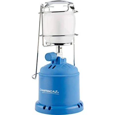 Abbildung von Campingaz 2000010189 Gaslampe Camping 206, blau, Gr. L, 12 x 26 cm