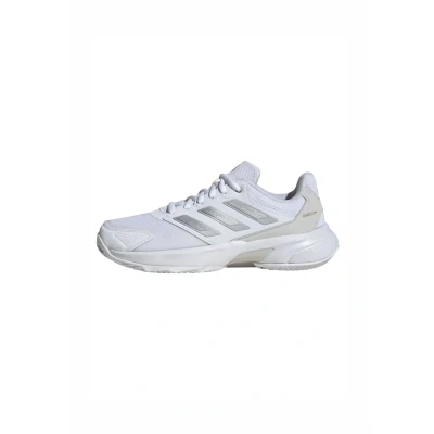Abbildung von adidas Performance Control Tennisschuh für Sandplätze, Damen, Größe: 36, Cloud white silver metallic grey one Schuhe