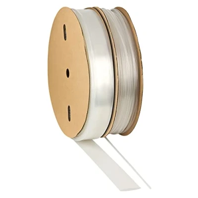 Abbildung von ISOLATECH Schrumpfschlauch Meterware transparent mit Kleber Ø2inch (50mm) 10ft (3 Meter) Schrumpfverhältnis 3:1 Set Polyolefin zum Isolieren von Kabel Lötverbindungen unbeschriftet