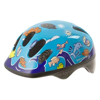 Abbildung von M Wave Kinder Fahrradhelm Sea World, blau, 52 57 cm