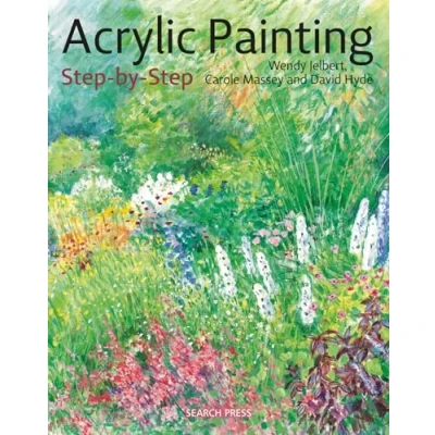 Abbildung von Acrylic Painting Step By Step: 22 Easy Modern Designs (Step Leisure Arts)