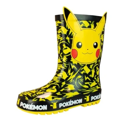 Abbildung von Pokemon Kinder Gummistiefel Pikachu Gelb 33