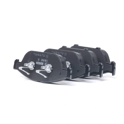Abbildung von BOSCH 0 986 494 987 Bremsbelagsatz Low Metallic inkl. Verschleißwarnkontakt AUDI: A6 C7 Avant, A7 Sportback, Saloon