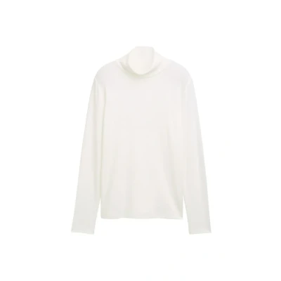 Abbildung von TOM Tailor Langarm MIT Rollkragen Strickpullover, Damen, Größe: XXL, Whisper white