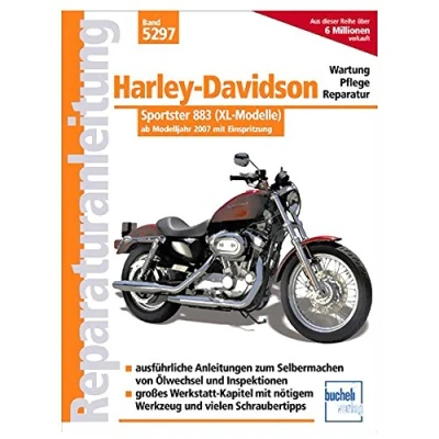 Abbildung von Harley Davidson Sportster 883: mit Einspritzung ab Modelljahr 2007: Einspritzer und Zahnriemen 2007 (Reparaturanleitungen)
