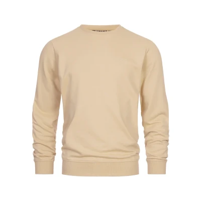 Abbildung von Indicode Jeans HOLT Sweatshirt, Herren, Größe: Small, Pale banana