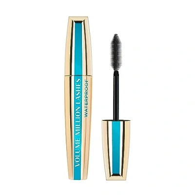 Abbildung von L&#039;Oréal Paris Wasserfeste Mascara, Schwarze Wimperntusche für extra Definition und Volumen, Million Lashes , Nr. 00 Waterproof Schwarz, 1 x 9,4 ml