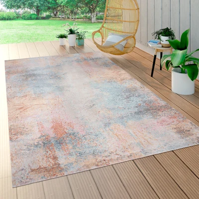 Abbildung von Paco Home Teppich »Torres 273« rechteckig 8 mm Höhe modernes abstraktes Design, In und Outdoor geeignet, Wohnzimmer