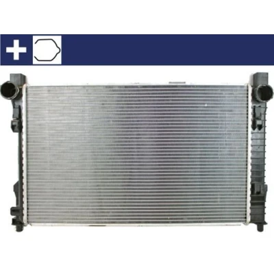 Abbildung von MAHLE ORIGINAL CR 1476 000S Kühler, Motorkühlung 649 415 34 Kühlrippen gelötet MERCEDES BENZ: C Class Saloon
