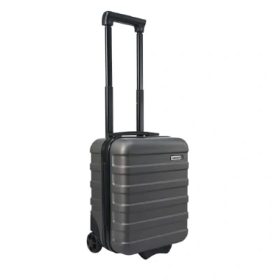 Abbildung von Cabin Max Anode 40x30x20 erweiterbar 40x30x25 cm Hardscalen Handgepäck Trolley Koffer für Untersitz, Wizz Air 40x30x20cm