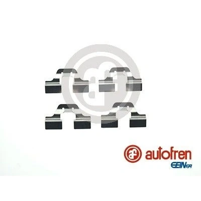 Abbildung von AUTOFREN SEINSA D42342A Zubehörsatz, Scheibenbremsbelag VOLKSWAGEN: Caddy 3, Golf 5, Polo V Hatchback, AUDI: A4 B6 Avant, A3 Sportback, B5 Avant