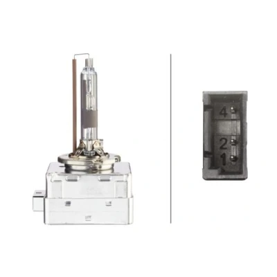 Abbildung von HELLA 8GS 007 949 501 Glühlampe, Hauptscheinwerfer D1R 85 35