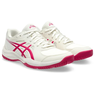 Abbildung von Asics Court Slide 4 Multicourt Tennisschuh, Damen, Größe: 40, Cream/bright rose Schuhe
