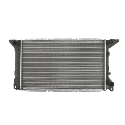 Abbildung von THERMOTEC D7G008TT Kühler, Motorkühlung Aluminium, Kunststoff für Fahrzeuge ohne Klimaanlage 363 600 34 Schaltgetriebe Kühlrippen mechanisch gefügt