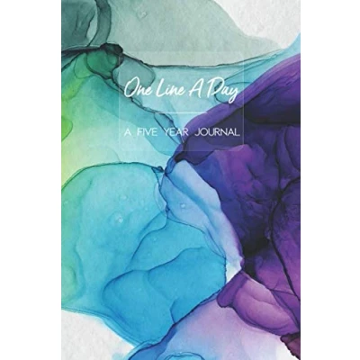 Abbildung von One Line A Day. Five Year Journal.: Diary for Daily Journal Writing. Day Per Page 5 Years.