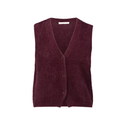 Abbildung von Betty &amp; Co Strickjacke, Damen, Größe: 38, Dark aubergine