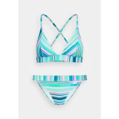 Abbildung von Venice Beach Triangel Bikini SET Bikini, Damen, Größe: 38xC/D, Tourquise