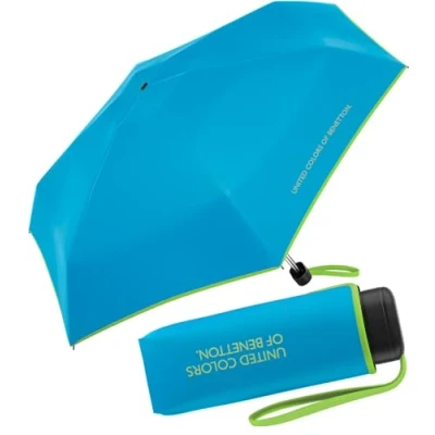 Abbildung von Benetton Taschenschirm Ultra Mini Flat HW 2023 Malibu Blue