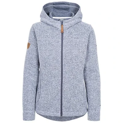 Abbildung von Trespass Damen Reserve Warme Microfleece Jacke mit Kapuze, 260 g/m², Denim blau, XXS