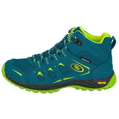 Abbildung von Brütting Unisex Kinder Morelia Outdoor &amp; Trekkingschuh, Petrol/ Lemon, 33 EU