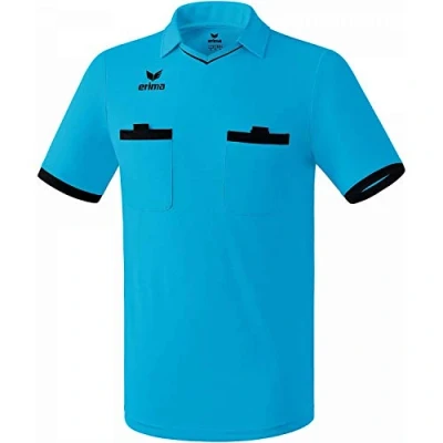 Abbildung von erima Herren Trikot Saragossa Schiedsrichtertrikot, curacao/schwarz, S, 3130712