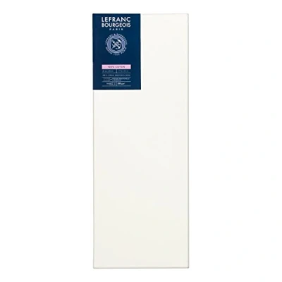 Abbildung von Lefranc &amp; Bourgeois 111135 Keilrahmen Serie Klassisch, 100 % Baumwolle, 350g/m², Archivqualität, säurefrei für erhöhte Haltbarkeit, grundiert 20x80cm