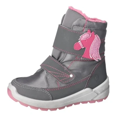 Abbildung von RICOSTA Mädchen Winterstiefel GAREI, Kinder Boots, Weite: Mittel, lose Einlage, Sympatex, waschbar, wasserdicht, warm, Grigio/Patina (470), 29 EU