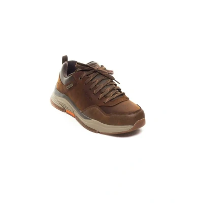 Abbildung von Skechers Herren BENAGO Men Sneaker, Dark Brown Waterproof Leather, 44 EU