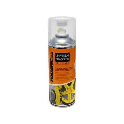 Abbildung von FOLIATEC 2132 Lack 2K Spraydose 400 gelb, glänzend